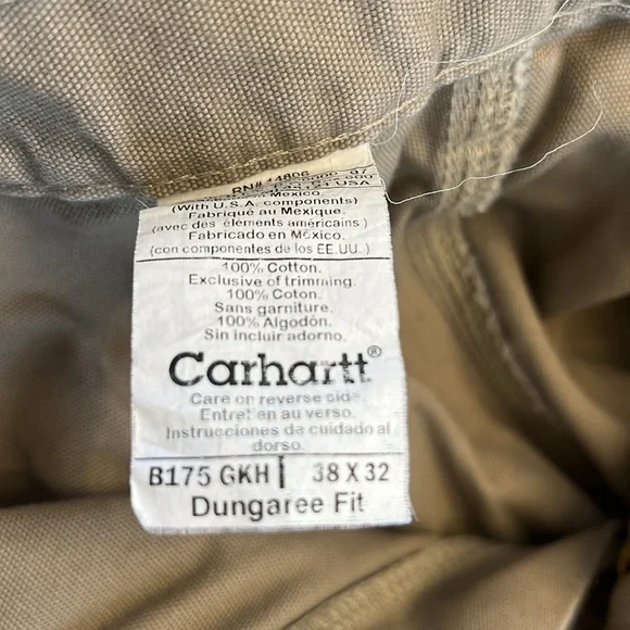 Carhartt B175 - Hamilton Pant DUNGAREE FIT - Picture 2 of 3